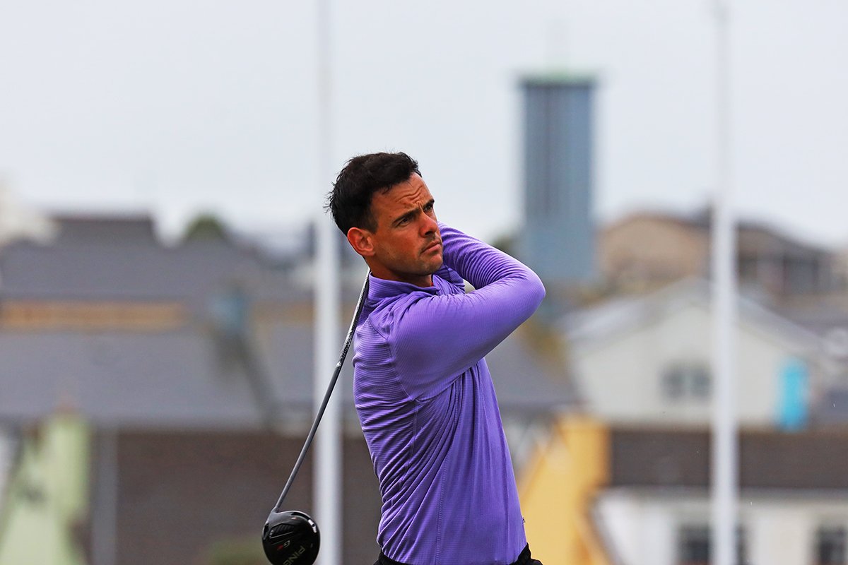  Paul Coughlan (Castleknock) in action at the 2023 South of Ireland, sponsored by Pierse Motor Group.Picture: Niall O'Shea 