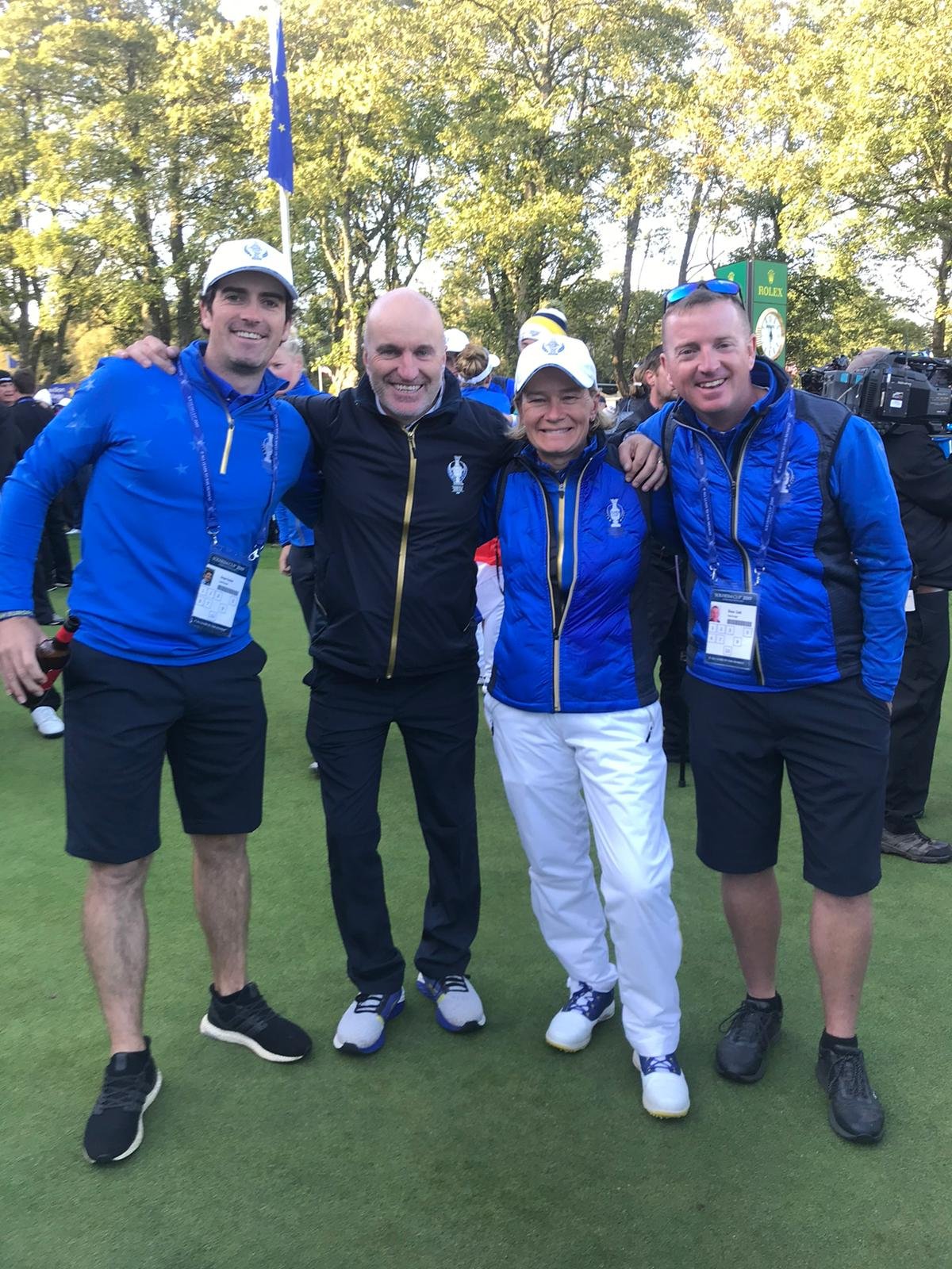 Caddies key for Maguire and Campbell