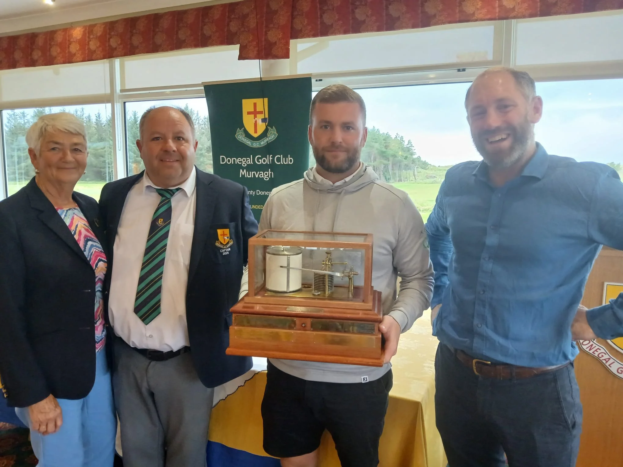 Dwayne Mallon and Stewart Carter claim Donegal Scratch Cups