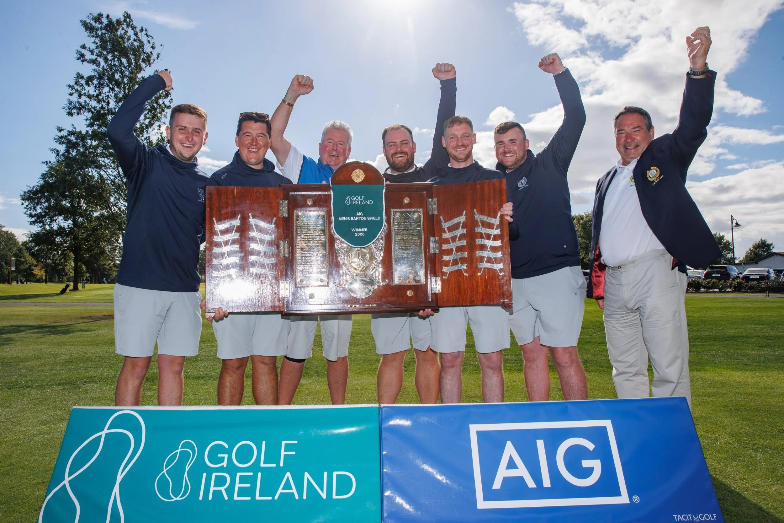 Wallace lurking; amateurs shine at Malahide; Warrenpoint and Elm Park win