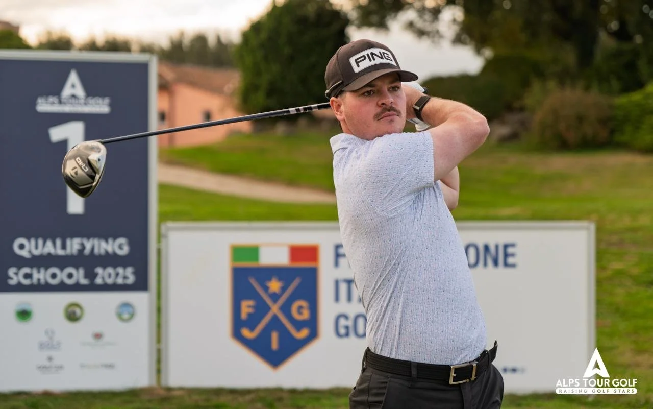 Murphy planning pro move after 64 gives him two-shot lead at Alps Tour Q-School
