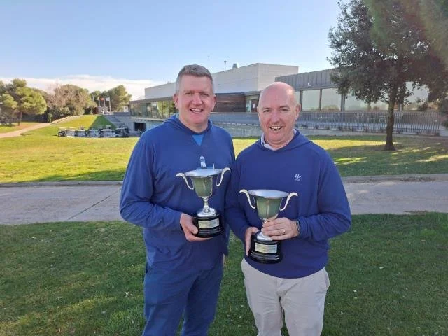Joe Lyons and David Dunne win Spanish Senior Men's Pairs Championship