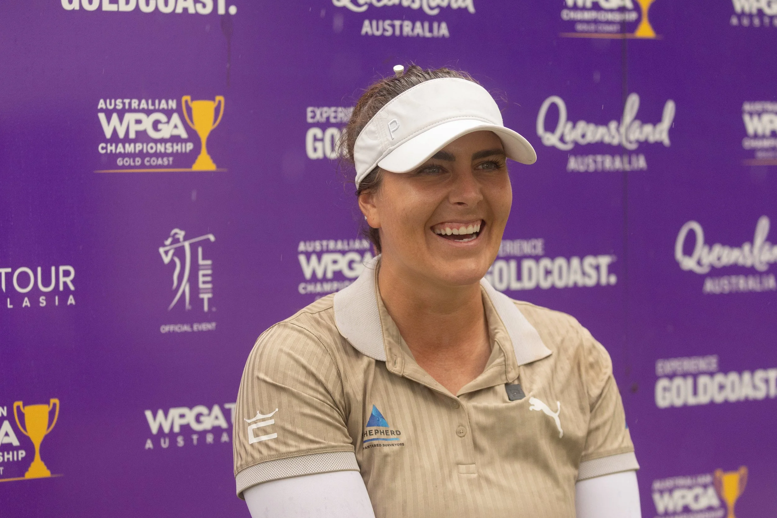 Wilson and Donegan chasing re-hot Kelsey Macdonald in Australian WPGA