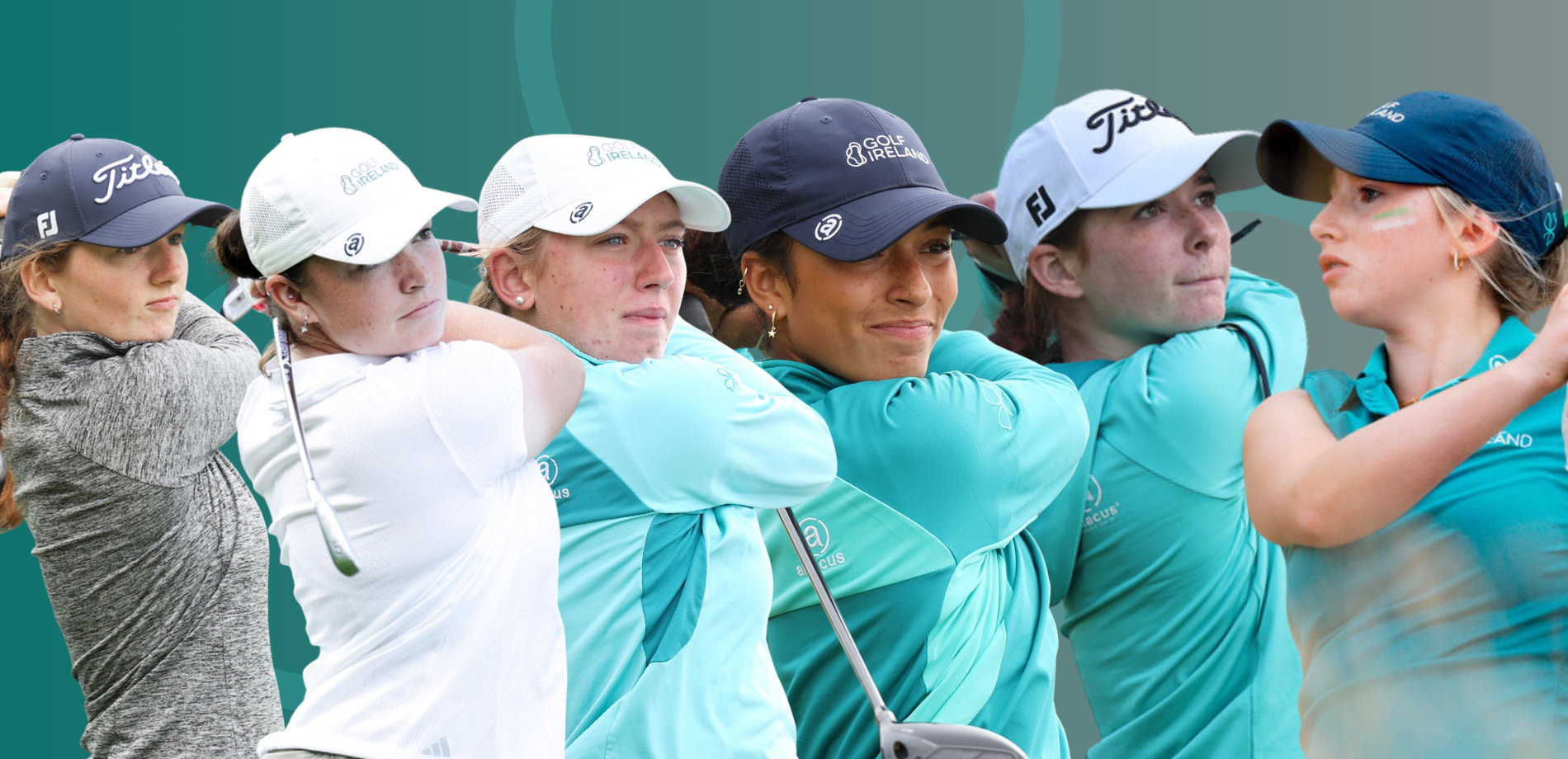 The Irish Girls' European Team Championships Team (L-R) Kate Dillon, Zoe McLean-Tattan, Olivia Costello, Roisin Scanlon, Kayleigh Mulholland, Hannah Lee-McNamara