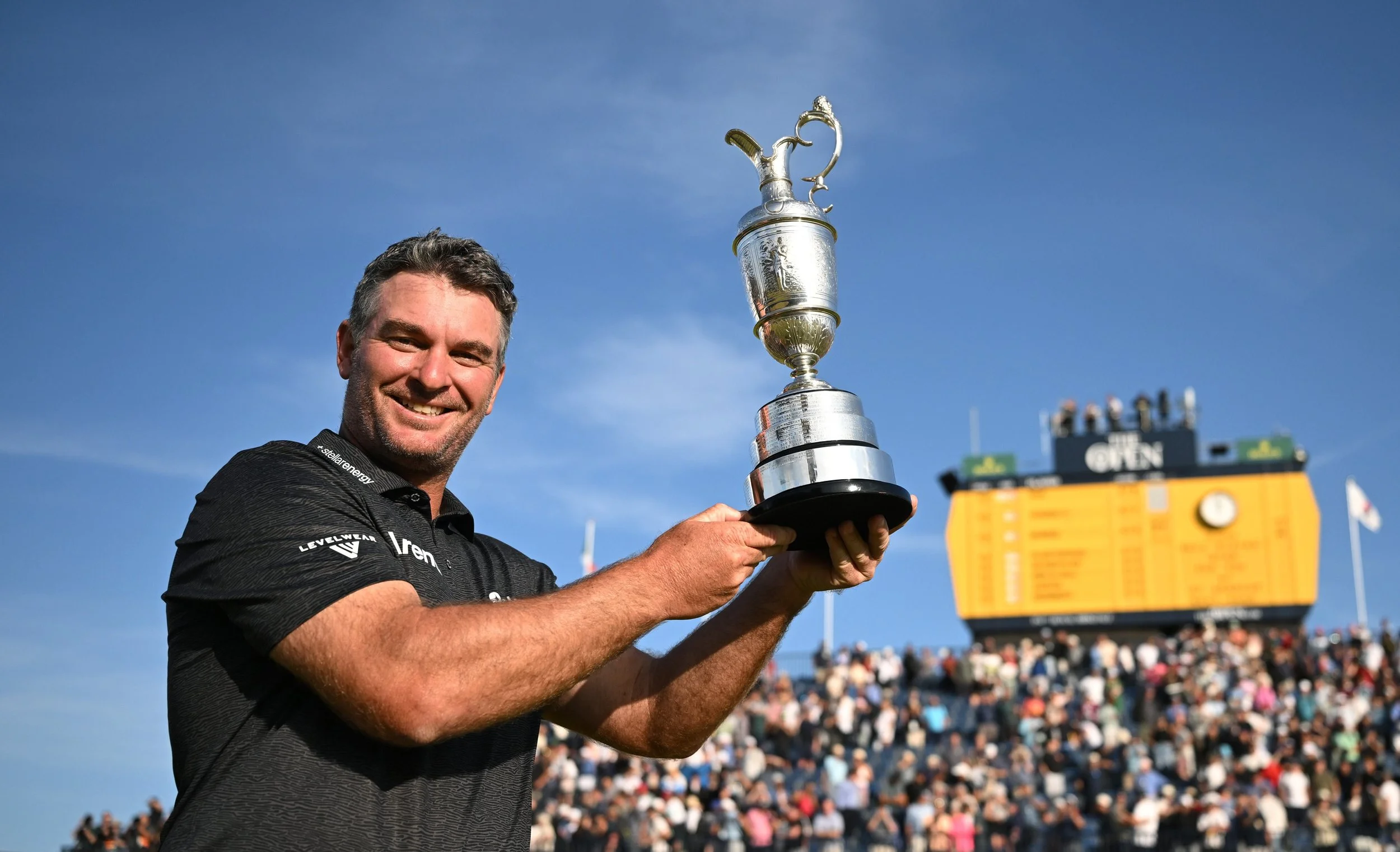 Ryan Fox of New Zealand poses with the Claret Jug following victory during Day Four of the The 154th Open Championship at Royal Birkdale on July 19, 2026 in Southport, England. (Photo by Oisin Keniry/R&A/R&A via Getty Images)