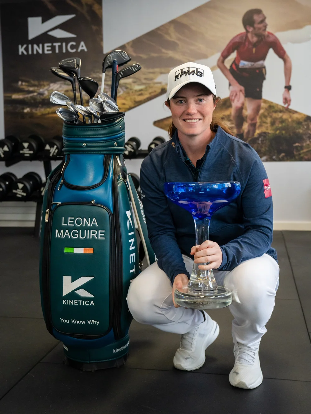 Leona Maguire at Kinetica Sports