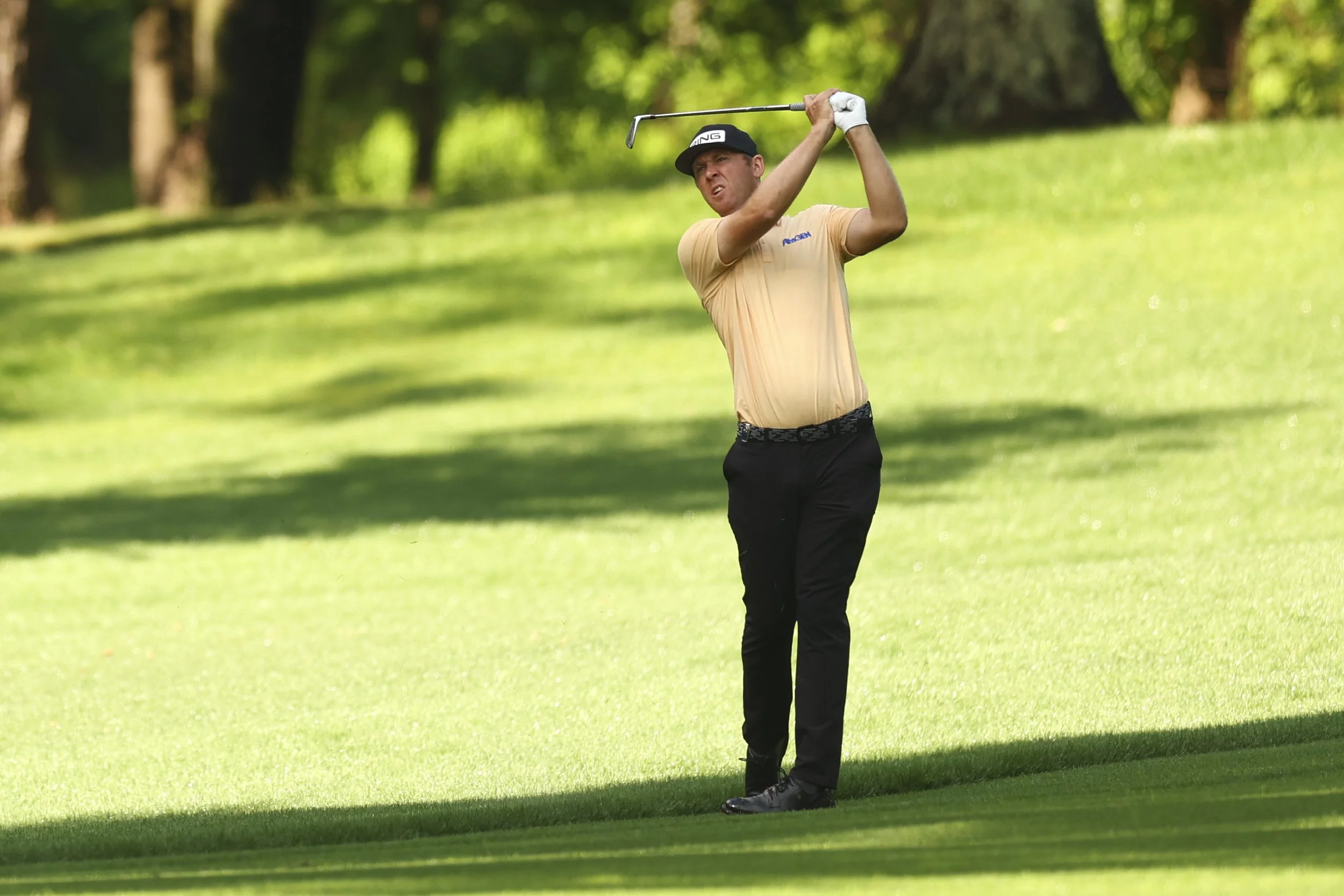 Seamus Power during the 2025 PGA Championship at Quail Hollow. Picture: PGA of America