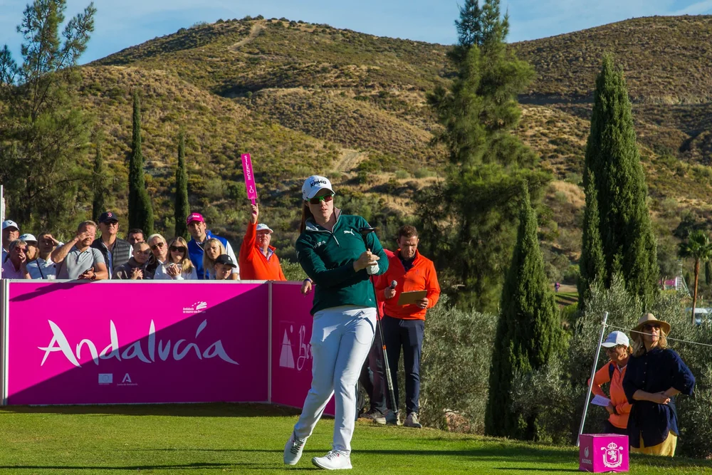 Leona Maguire. Credit: Tristan Jones / LET