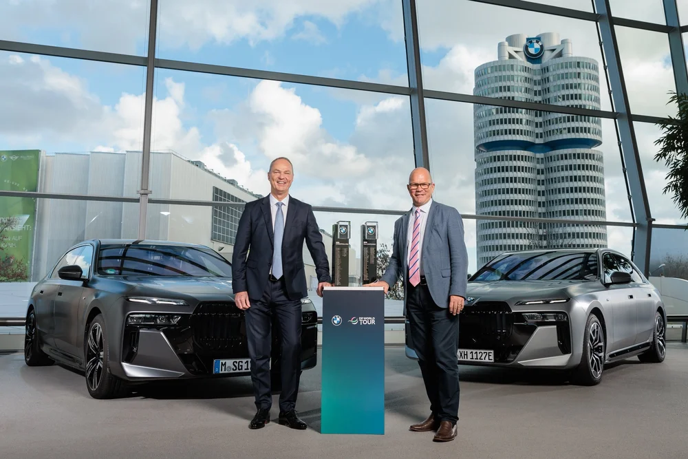 Bernard Kuhnt (left) and Guy Kinnings (right). Picture: BMW Group