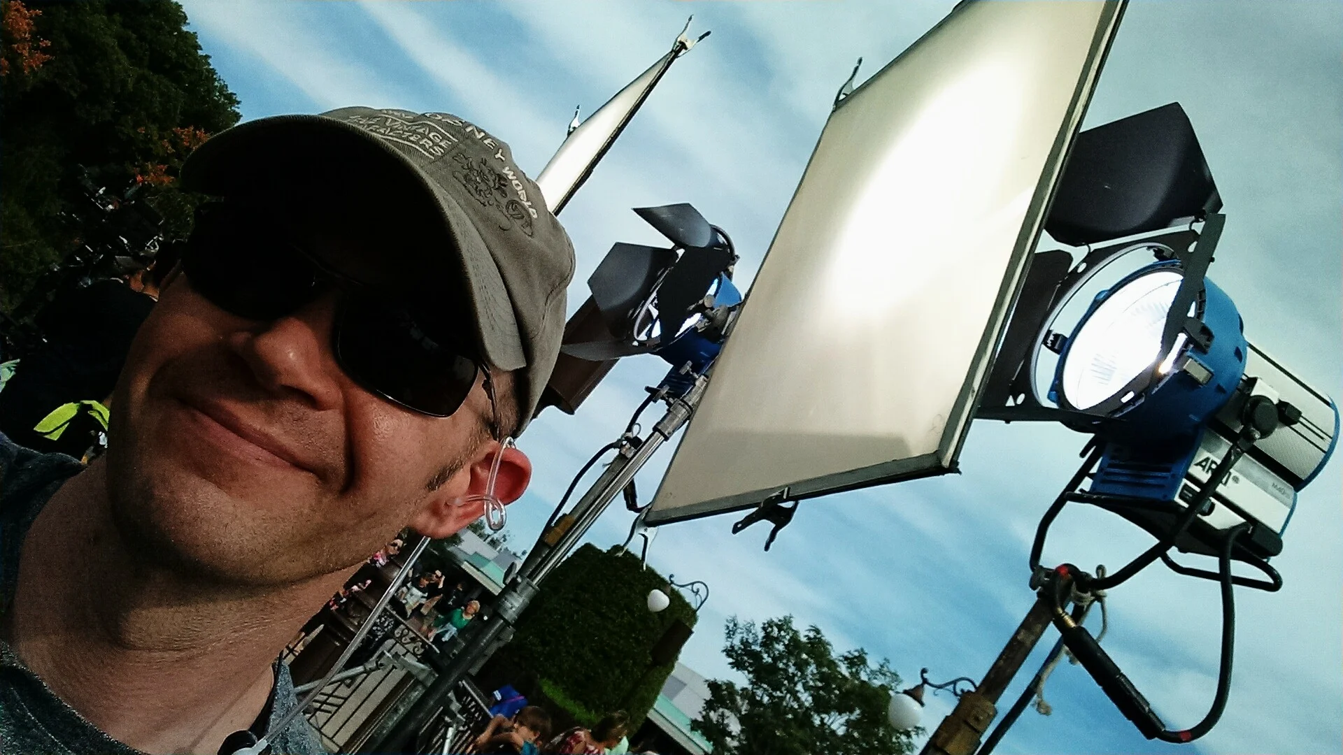 On location at Disney's Magic Kingdom with ABC Television, for the 2016 Disney Holiday Special. 
