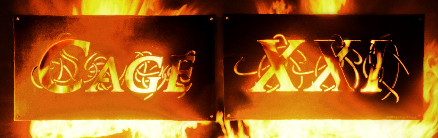 Cage XXI Signage ~ 35mm Color Reversal