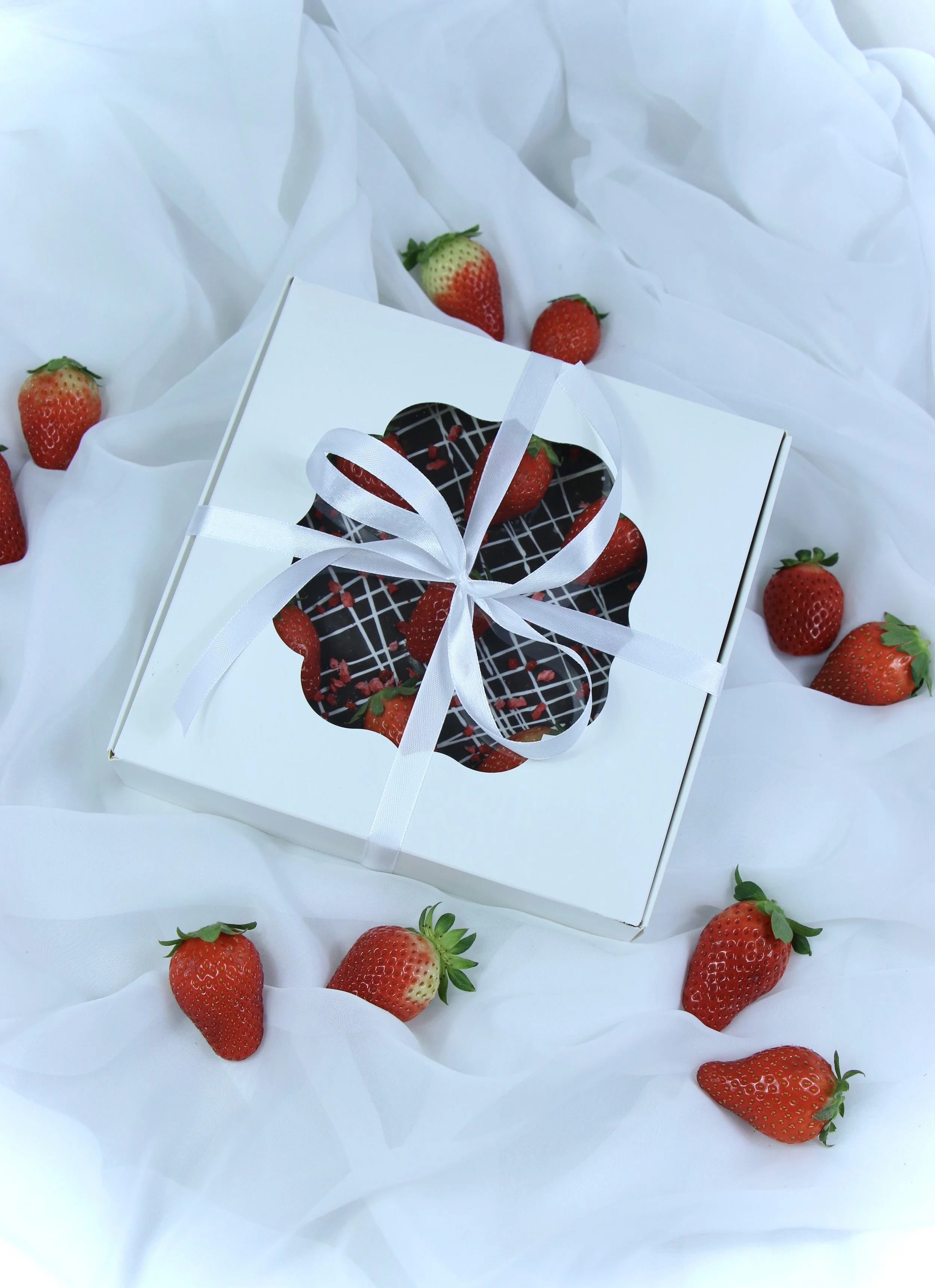 Brownies in a Box🍫🍓❤️