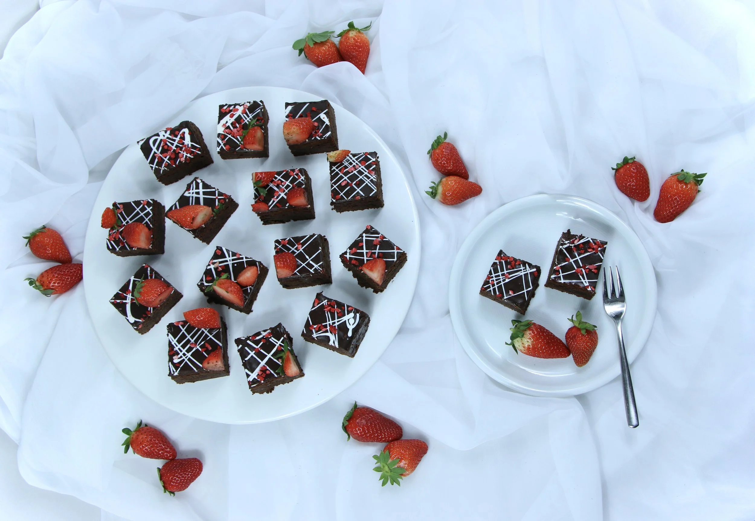 Brownies in a Box🍫🍓❤️