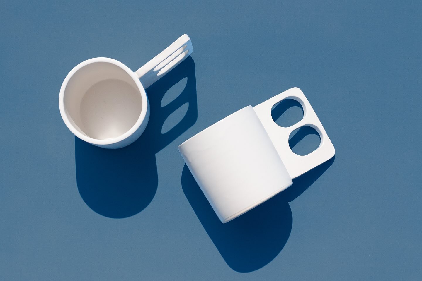 The newest to the Guten Co. canon - the Two Finger Mug! I designed these mugs to be ultra refined and crisp but with slightly softened edges and an inviting satin glaze texture. These are my new favorite - in a complicated world I want to make you al
