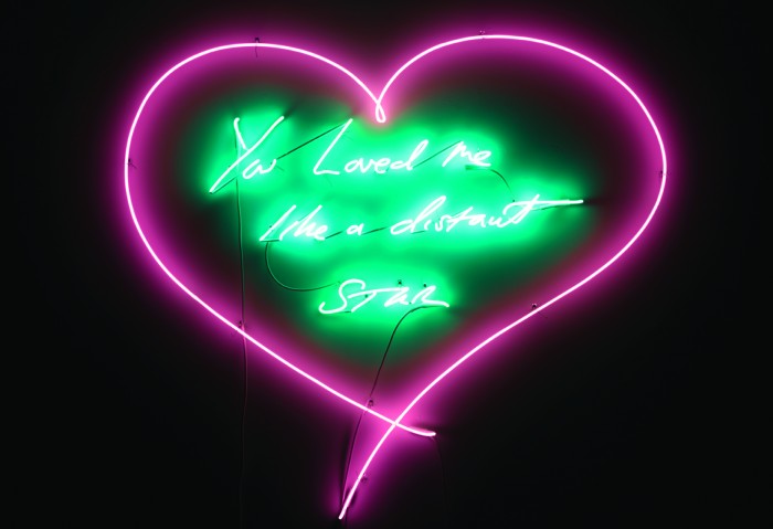 Tracey Emin, You Loved me like a Distant Star, 2012.(c) the artist.