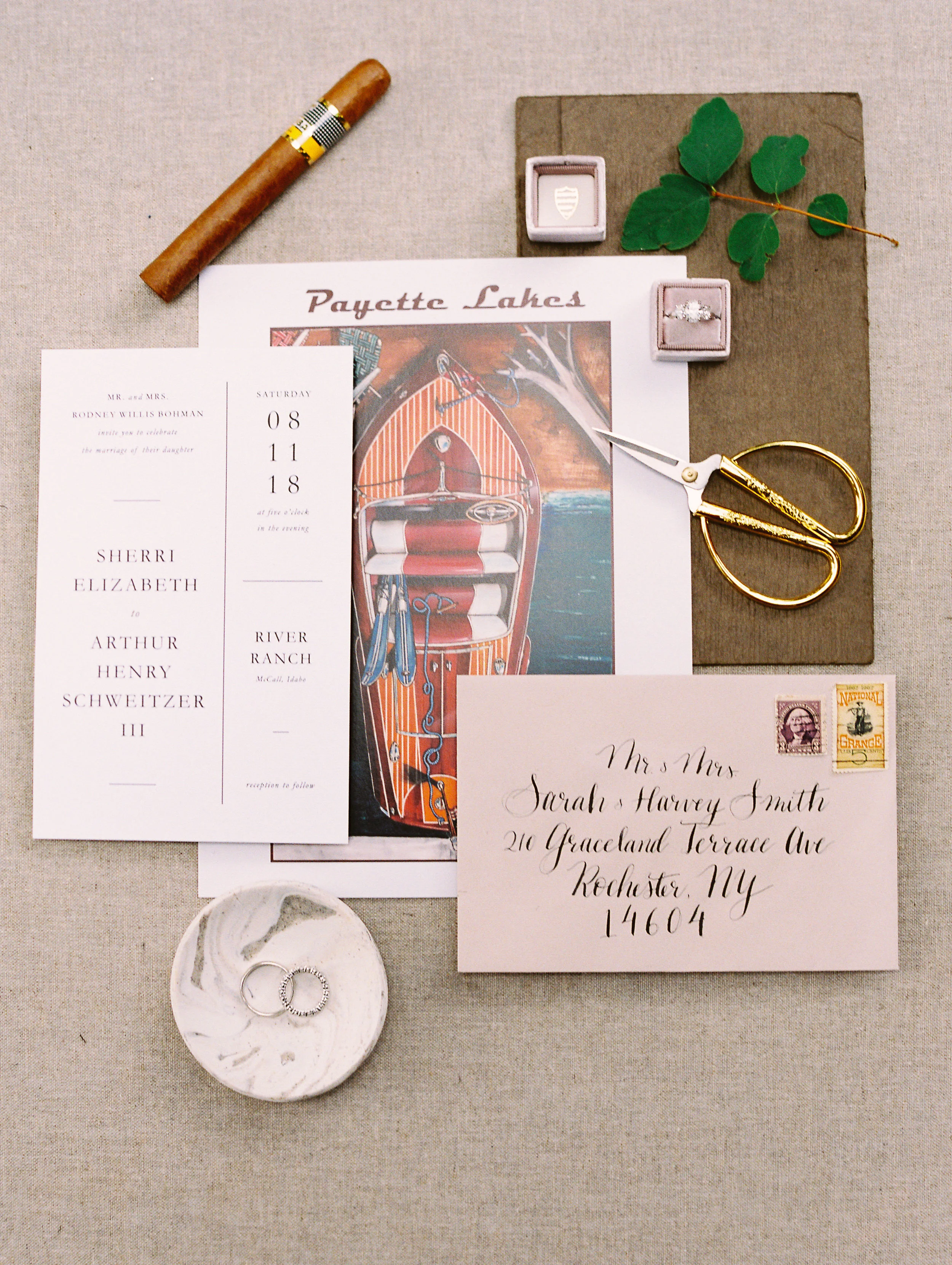  Brie Thomason Photography  | Calligraphy by Liza James 