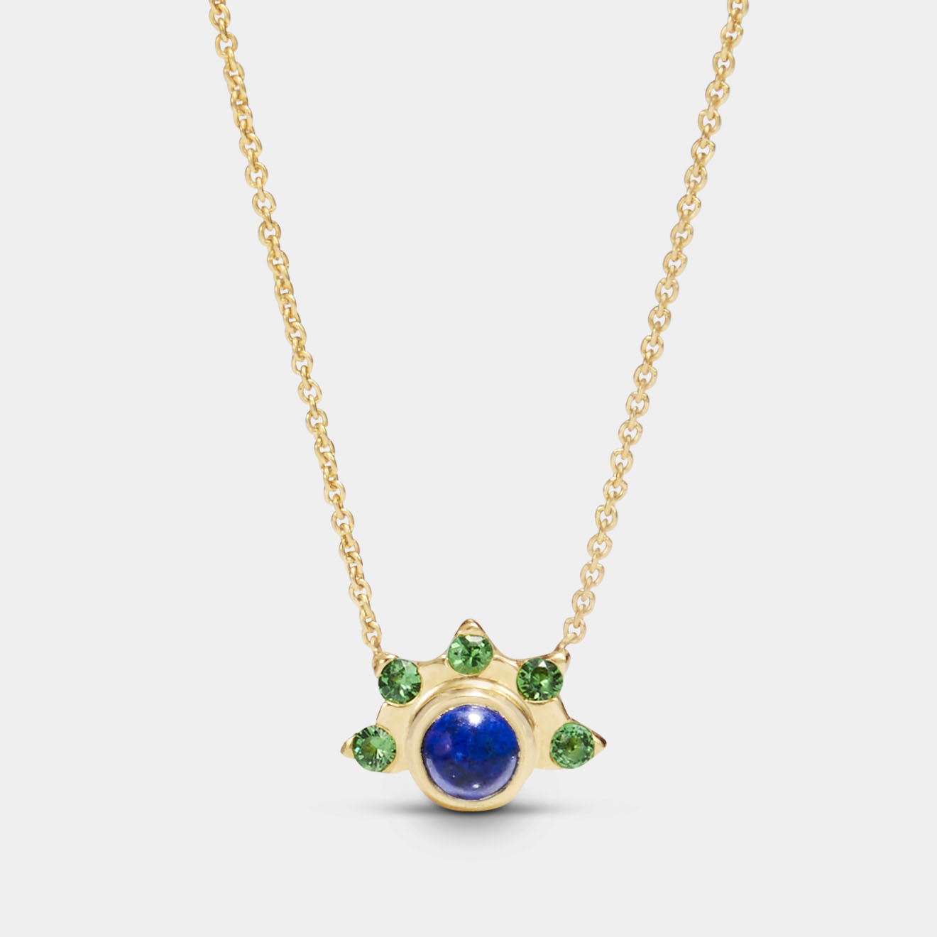 Mace Necklace with Lapis Lazuli