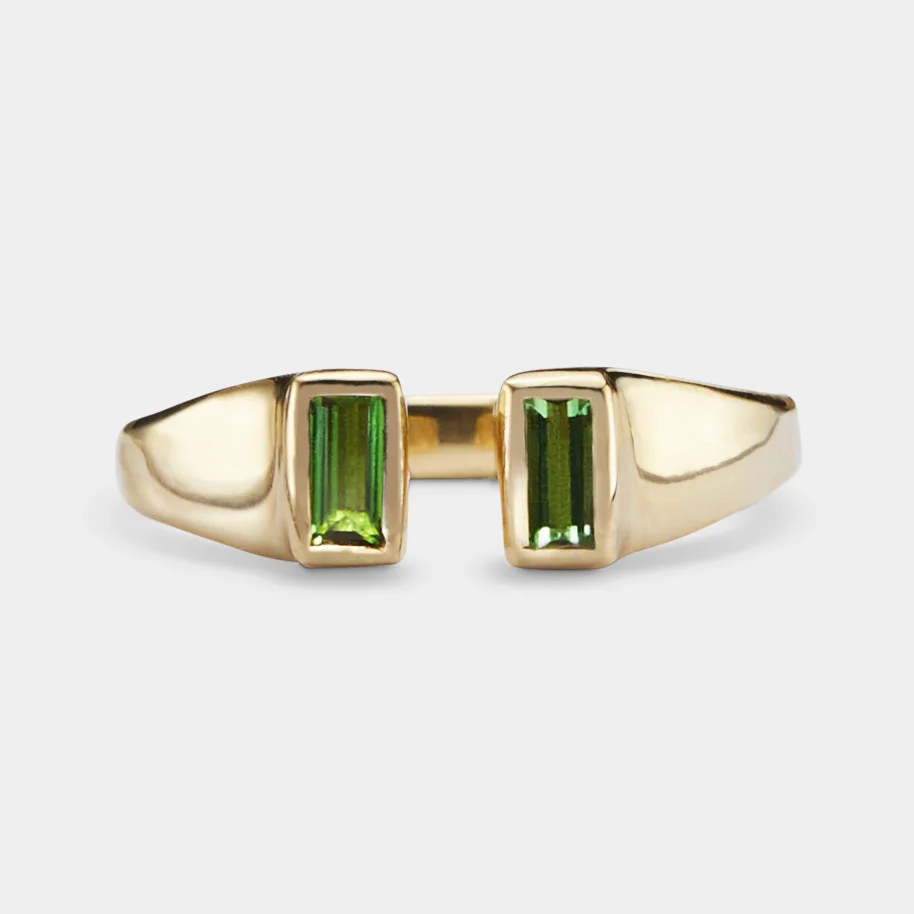 Nero Ring with Chrome Tourmaline