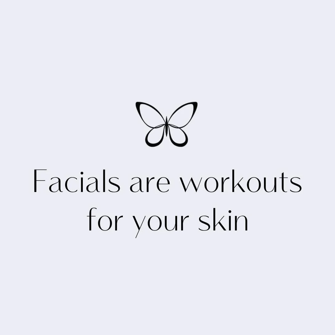 Take your skin to the gym with one of our luxurious facials! 🦋⁠
⁠
Link in bio to explore our options ✨