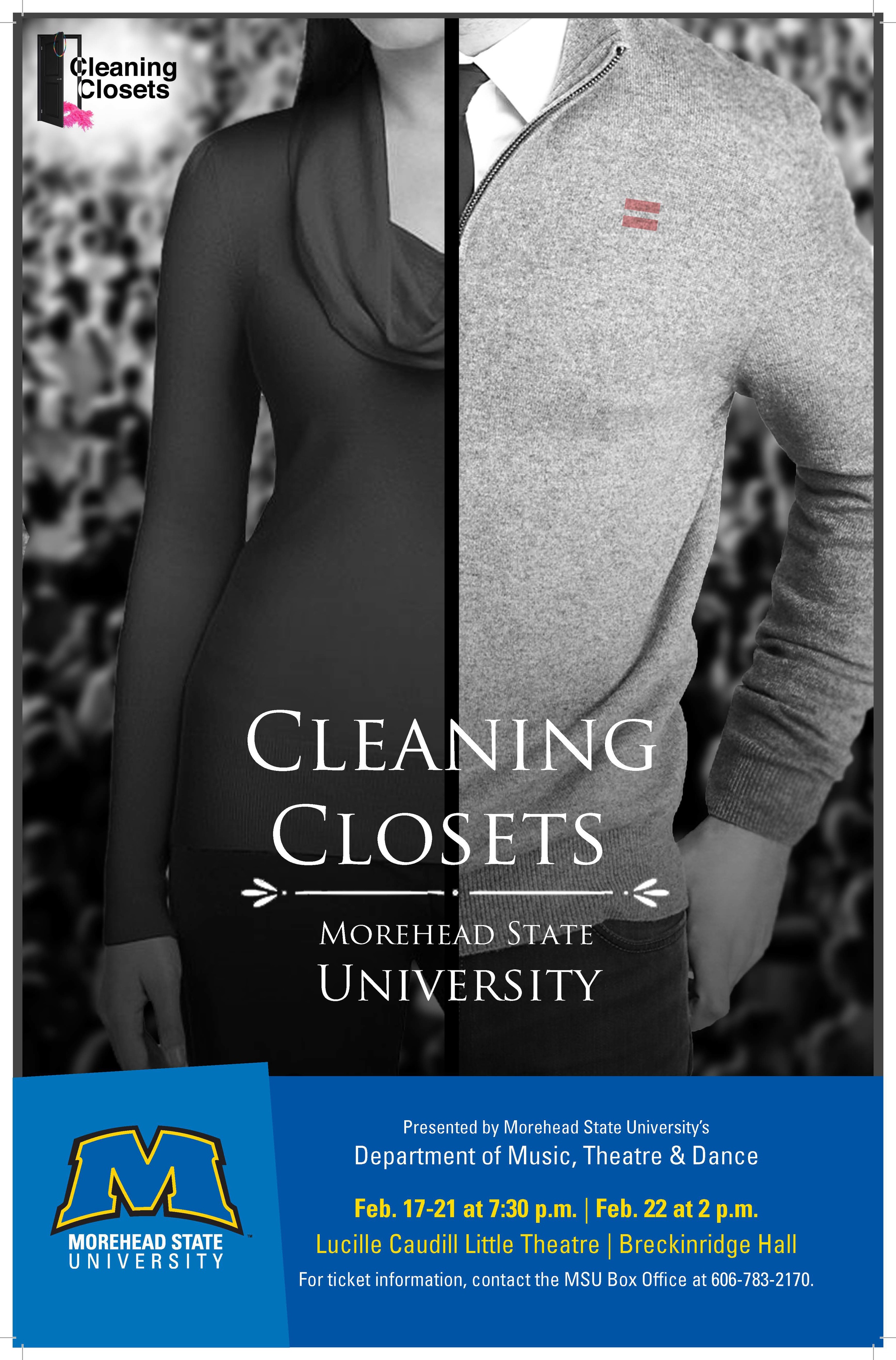 returning to my alma mater of morehead state university was surreal and invigorating. The students took Cleaning Closets to a whole new level as we devised a new work out of their own stories. read about their experiences in their blog posts .