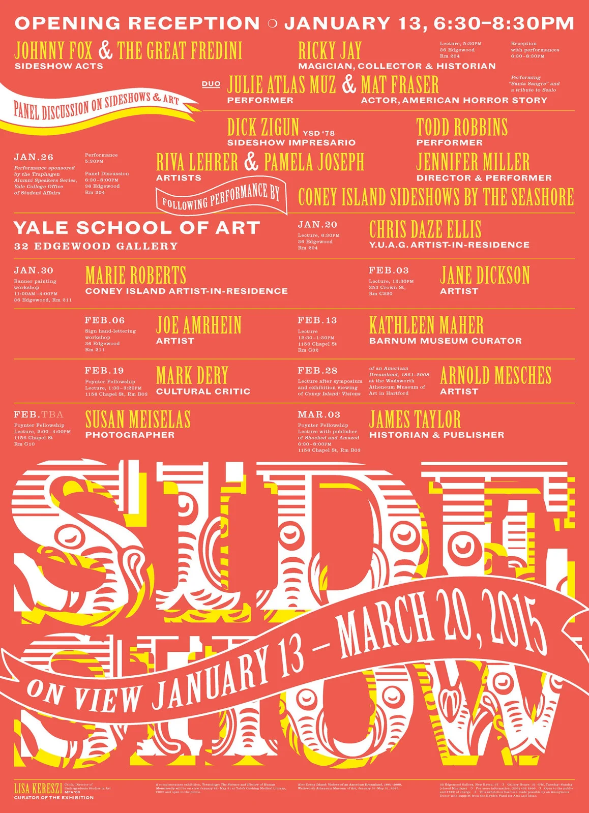 'Side Show' at the Yale School of Art