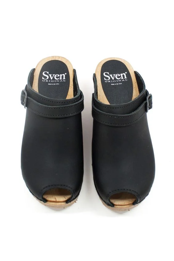 Sven Buckle Clogs