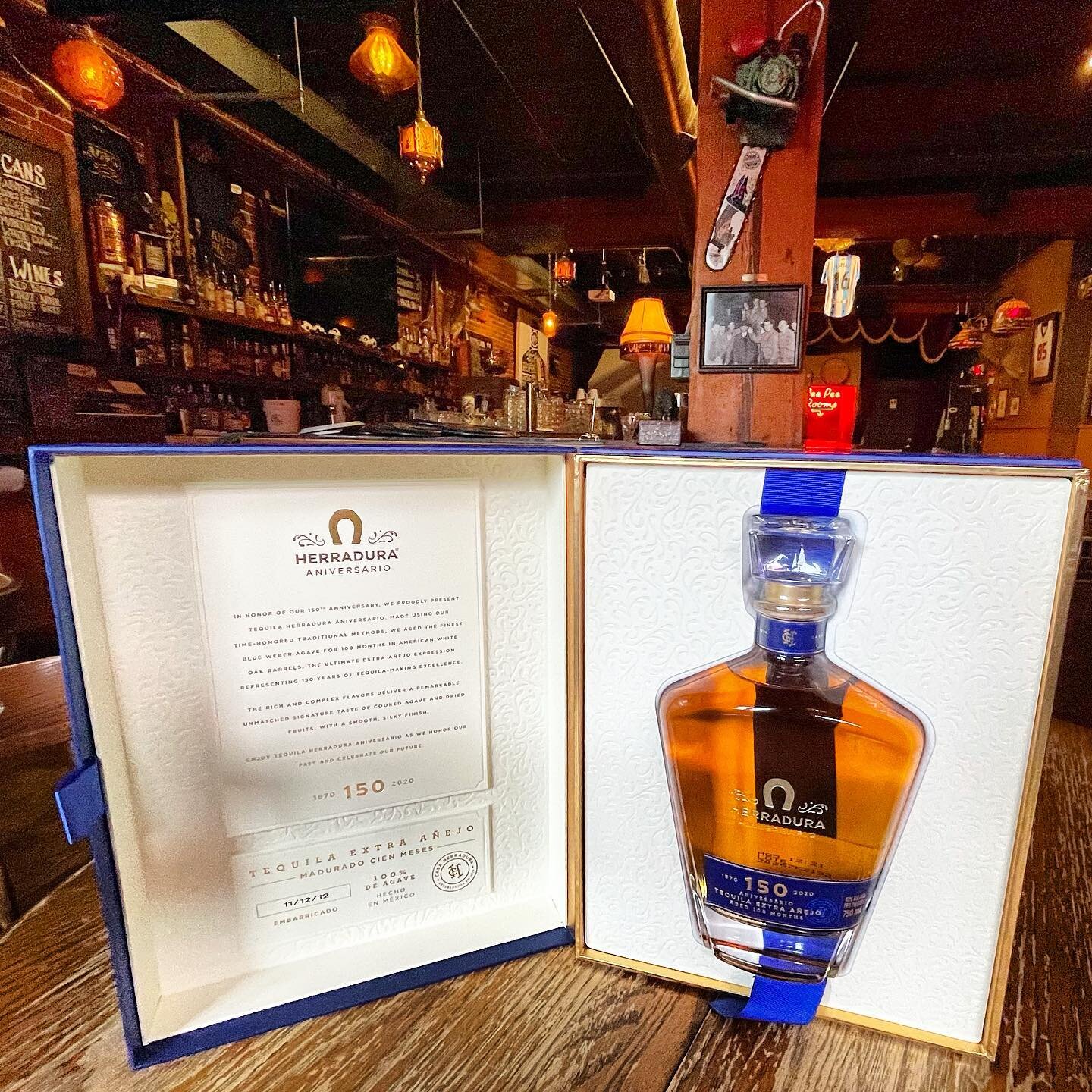 Today is a day of celebration! Surviving the last 2 years of COVID requires a pour of the @herradurateq 150 Year Anniversary Extra A&ntilde;ejo ! Thank you all for surviving us through these past two years! Cheers to our extended family &amp; Happy F