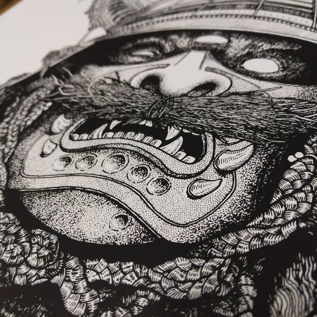 Much detail, wow! @muxworrrthy pushing these prints and other goodies at the @eavstrut tomorrow.