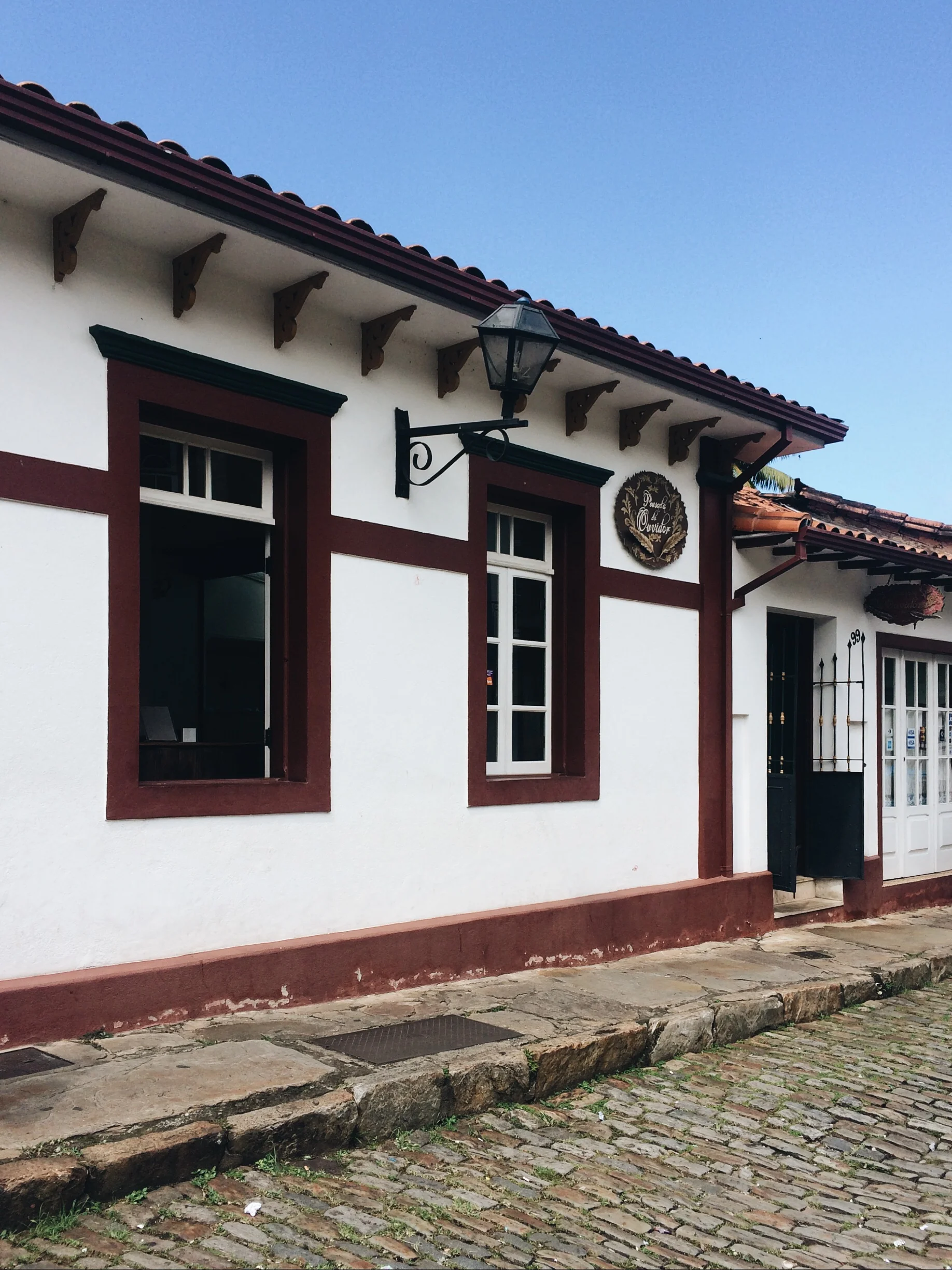 Entrada da Pousada