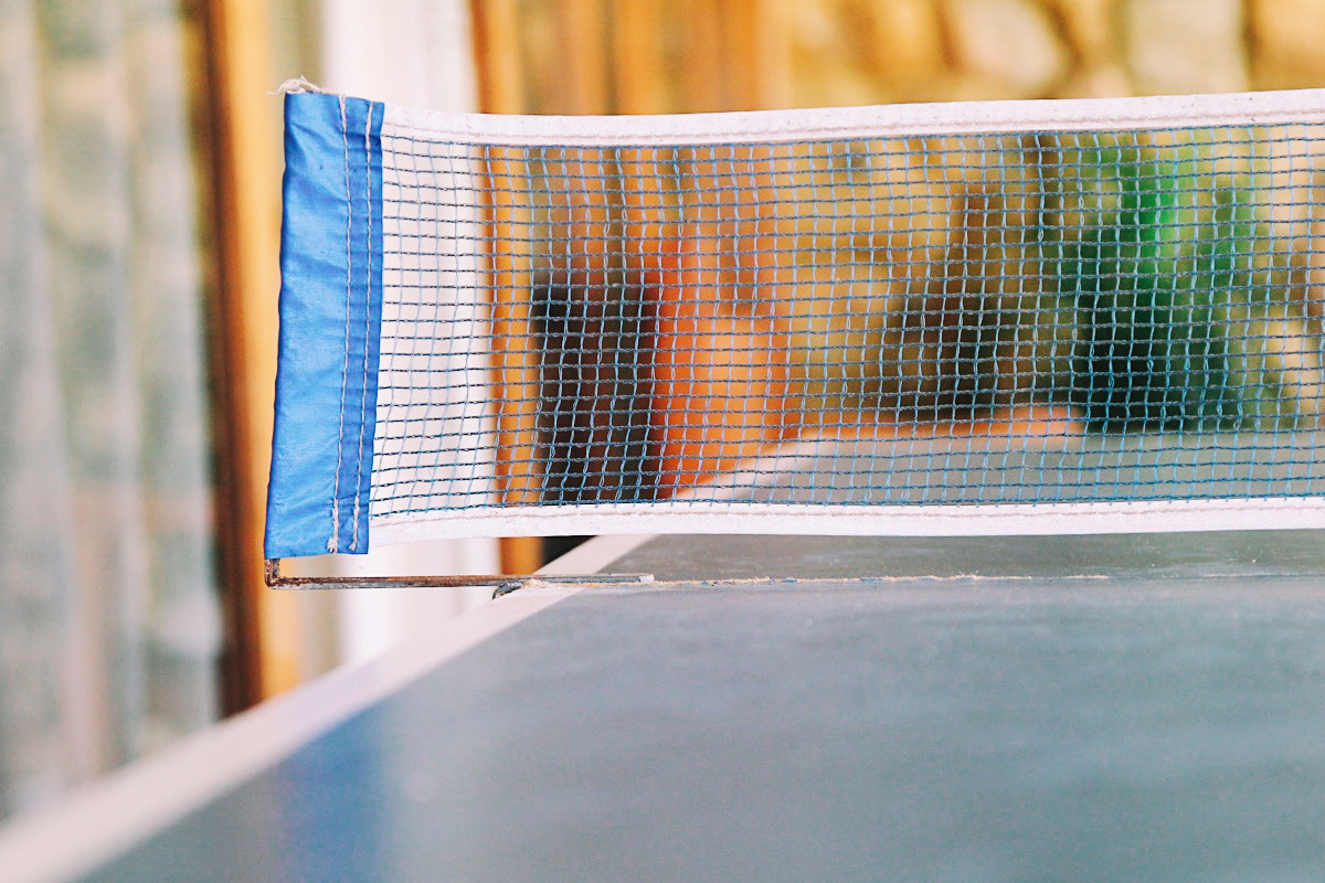 MESA DE PING PONG PARA UMA PARTIDA PÓS PRAIA...