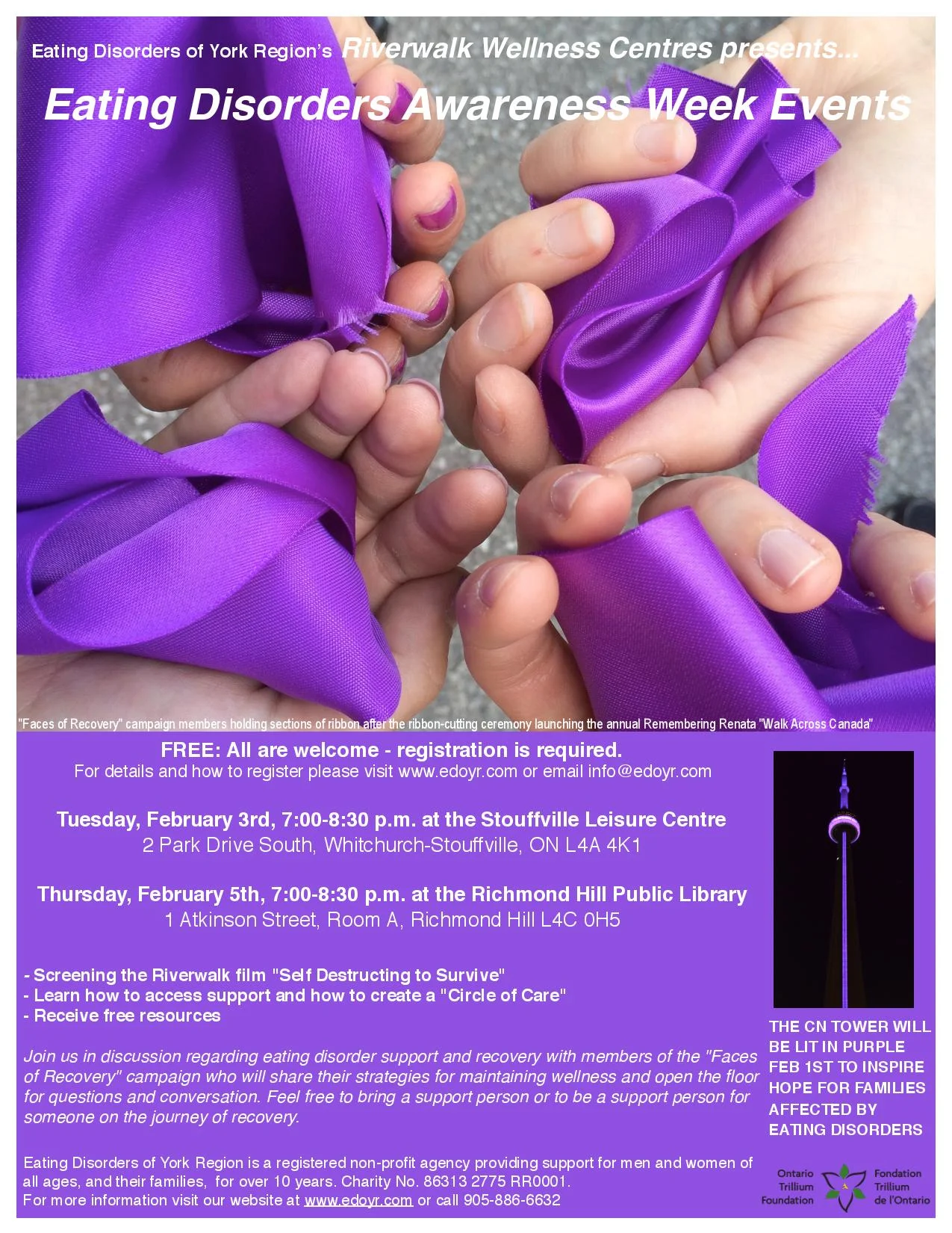 Eating Disorders Awareness Week Events