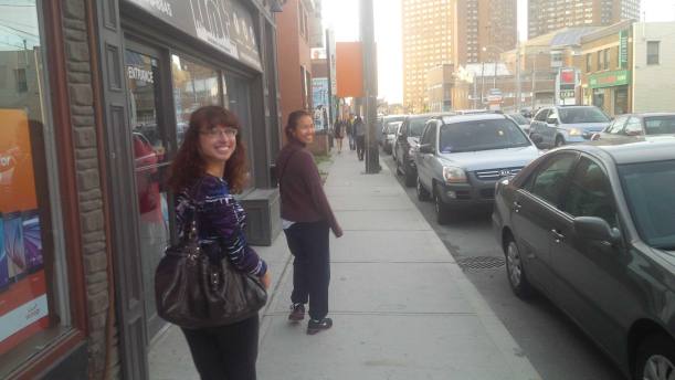  Riverwalk's Natalie and her friends walk in downtown Toronto at the Polish festival 