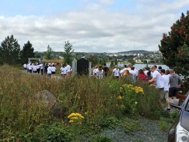 The walk for Renata commences in St. John's, Newfoundland