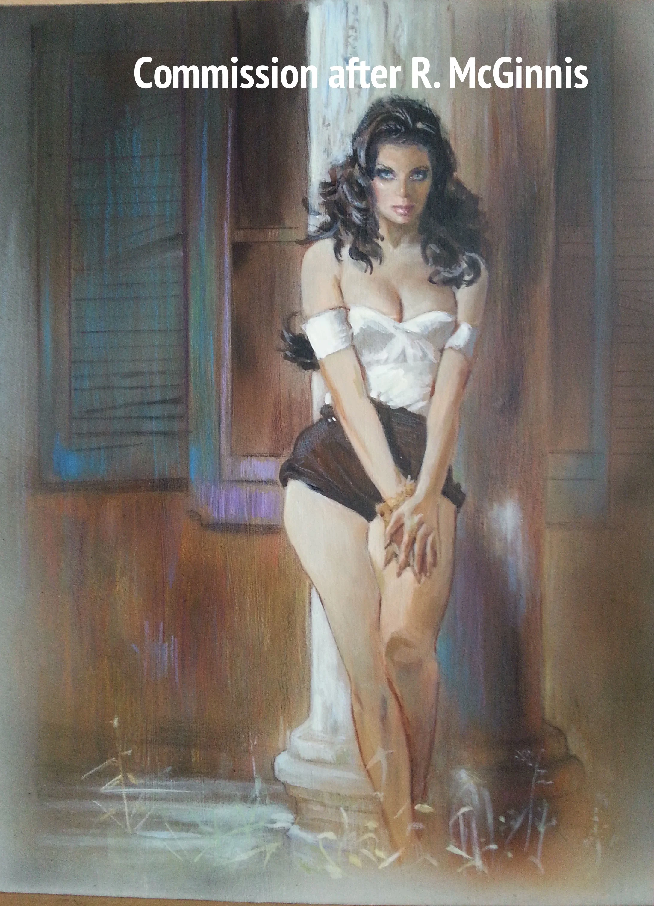 Commission illustration after R McKinnon