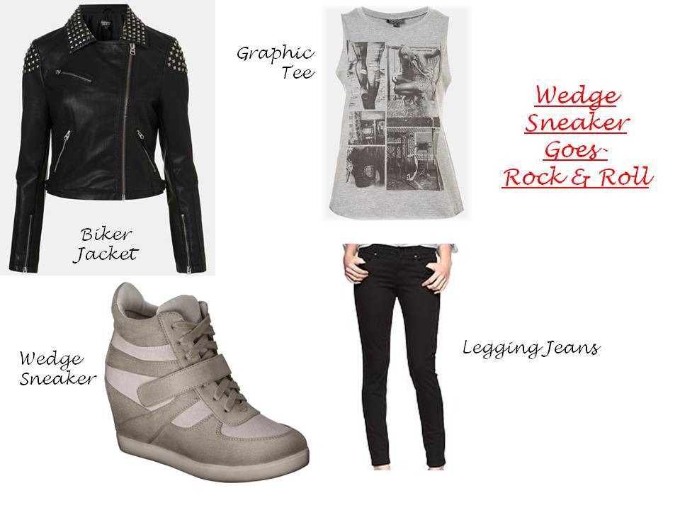 Wedge sneakers 1