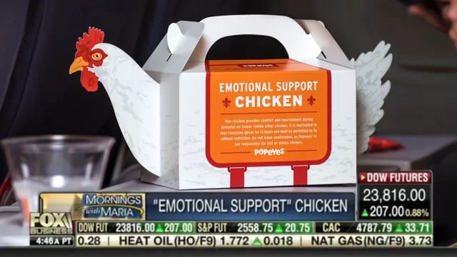 Emotional Support Chicken (Copy)