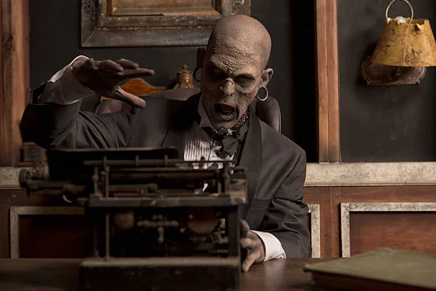 zombie-having-writers-block-picture-id187348543.jpg
