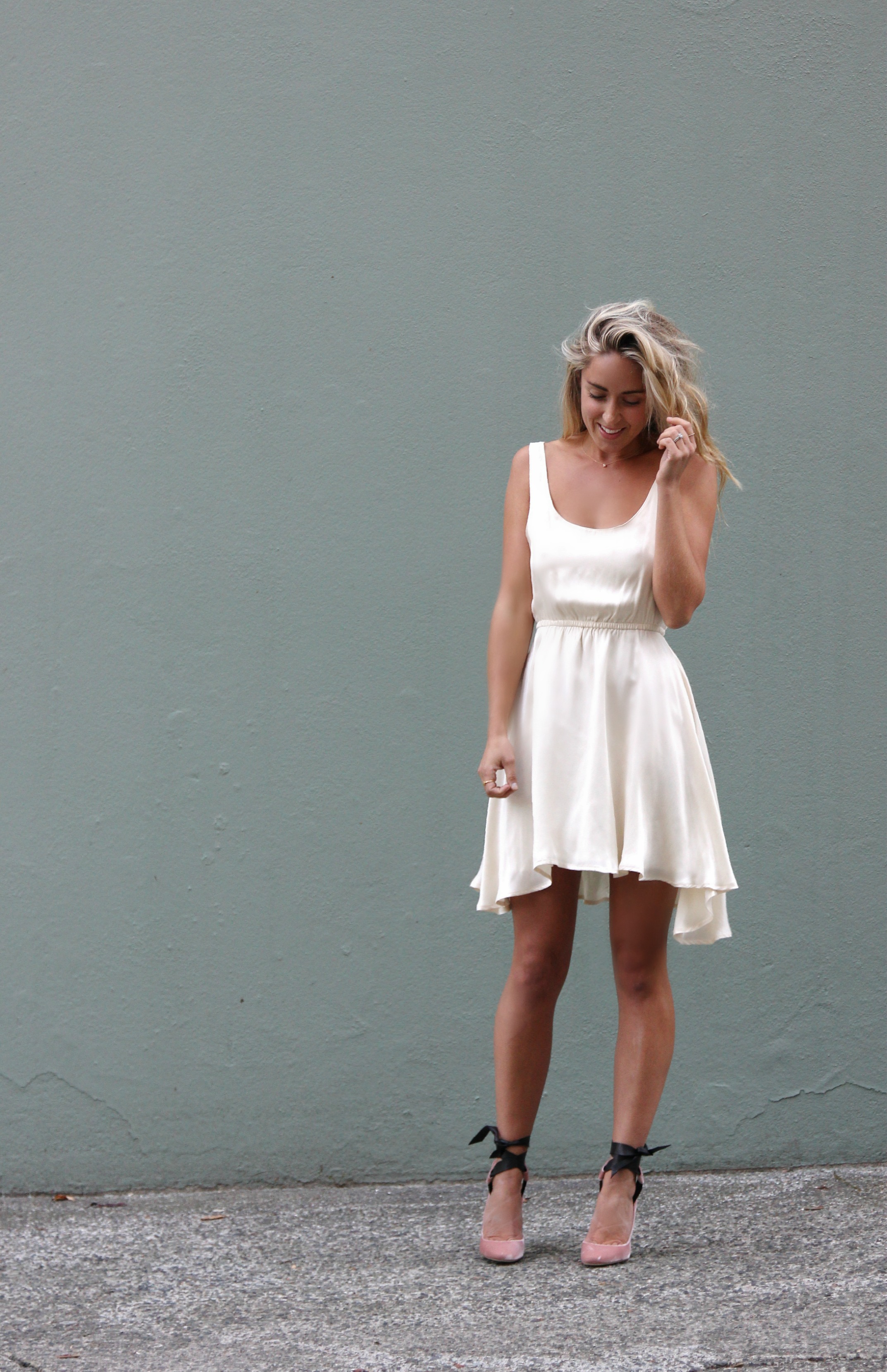 Anine Bing Dress ( similar ), Jimmy Choo Heels