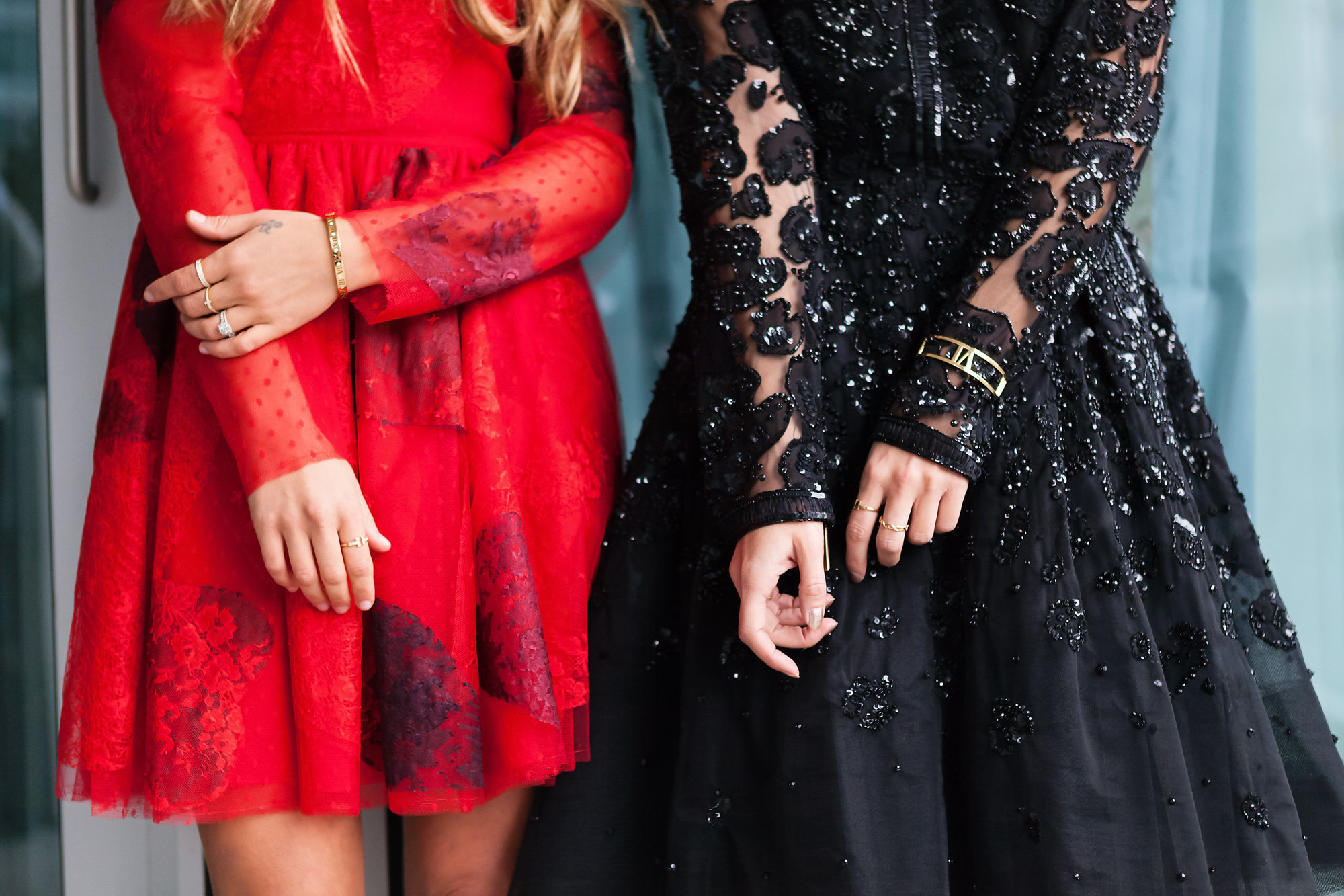 Valentino Dress via Nordstrom Vancouver , Tiffany & Co Jewels, Christian Louboutin Pumps Photography: Allison Kuhl Location: Shangri-La Vancouver