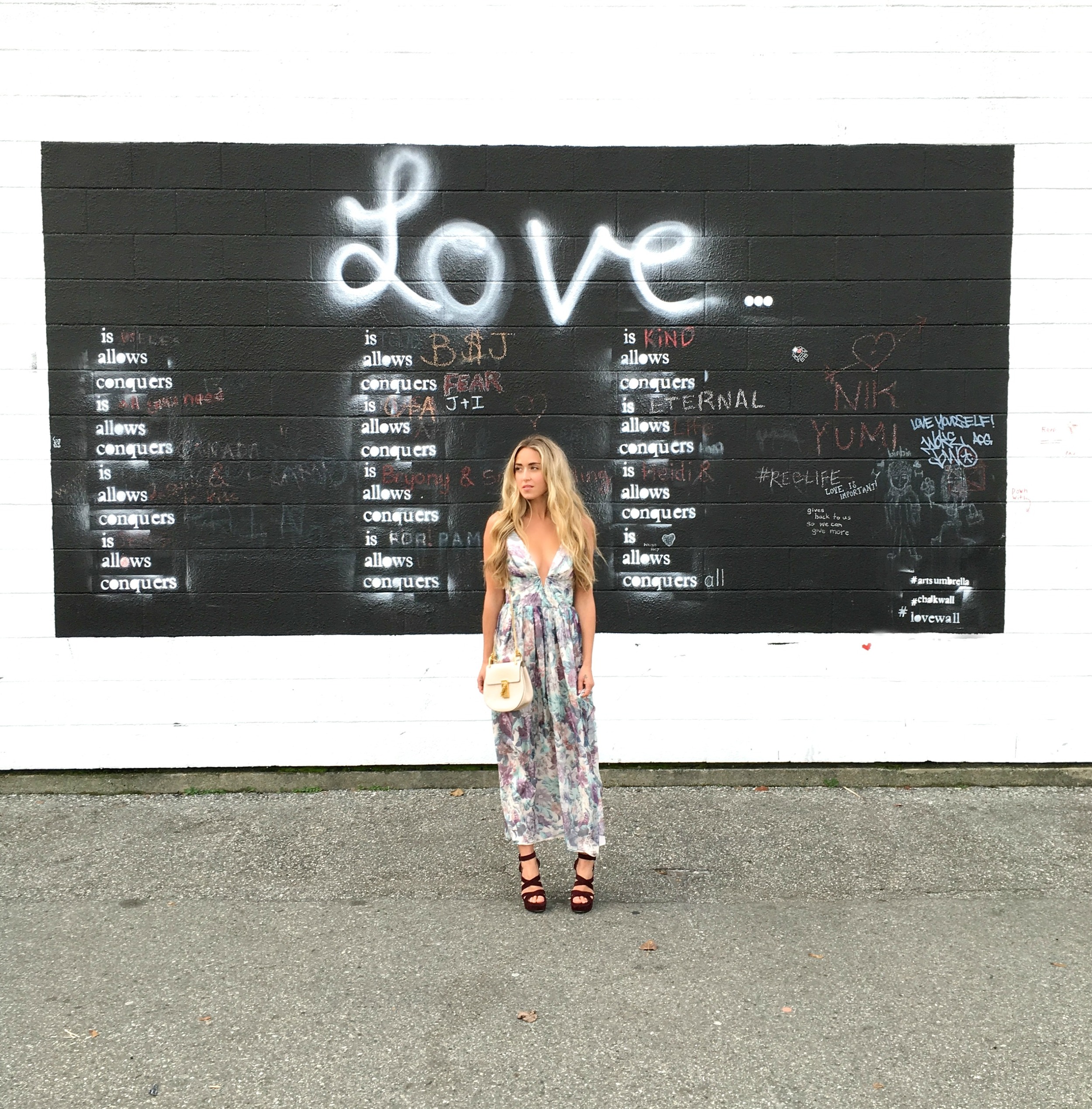 Monica Vinader Riva Ring & Ring Zimmermann Dress via Revolve.com , Chloé Bag, Stuart Weitzman Heels