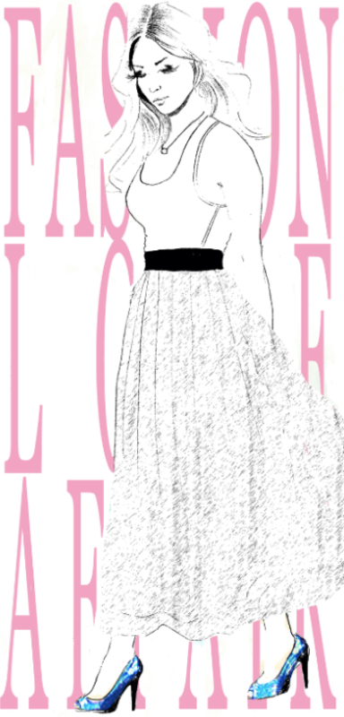 A Fashion Love Affair, Sketched