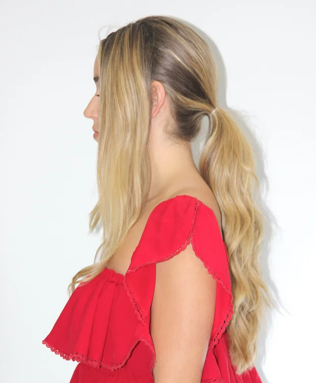 Holiday Fishtail Braid Tutorial 