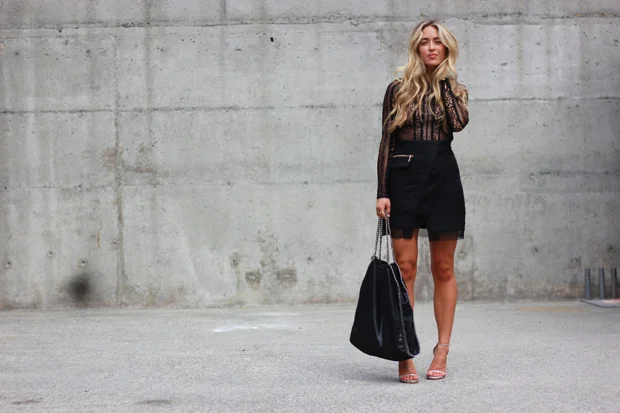 black & sparkle.