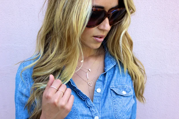 {How To} Layer Necklaces.