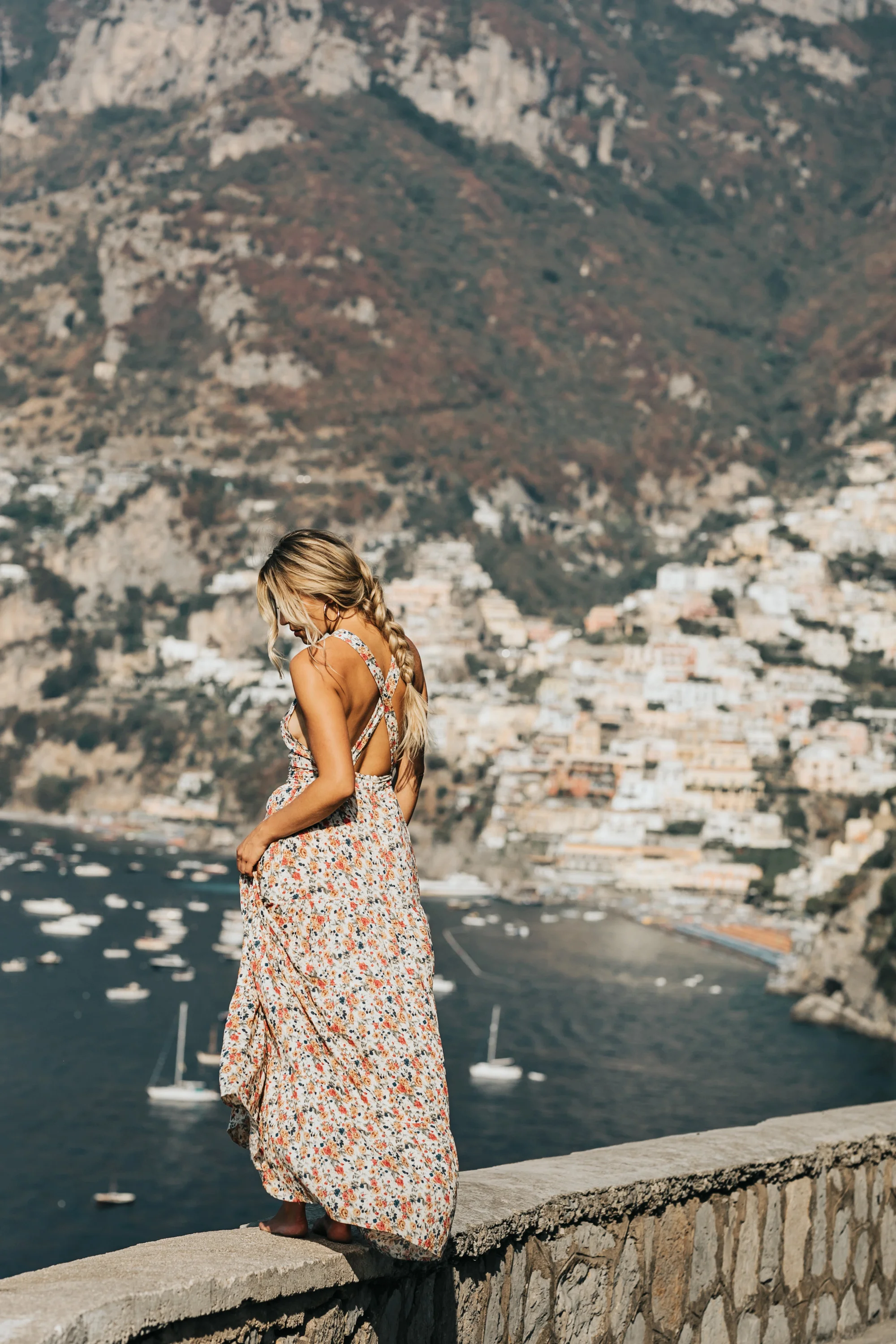 Photos by Allison Kuhl Gooseberry Seaside Suit | Realisation Par Dress | Auguste The Label Dress | Lulus Cora Dress | Lovers + Friends Top & GRLFRND Skirt from Revolve | CJxMA Melanie Auld Modern Hoop Earrings | Morton Mac Dress | Aritzia Scarf (as top) Monica Vinader Necklace , C Necklace |