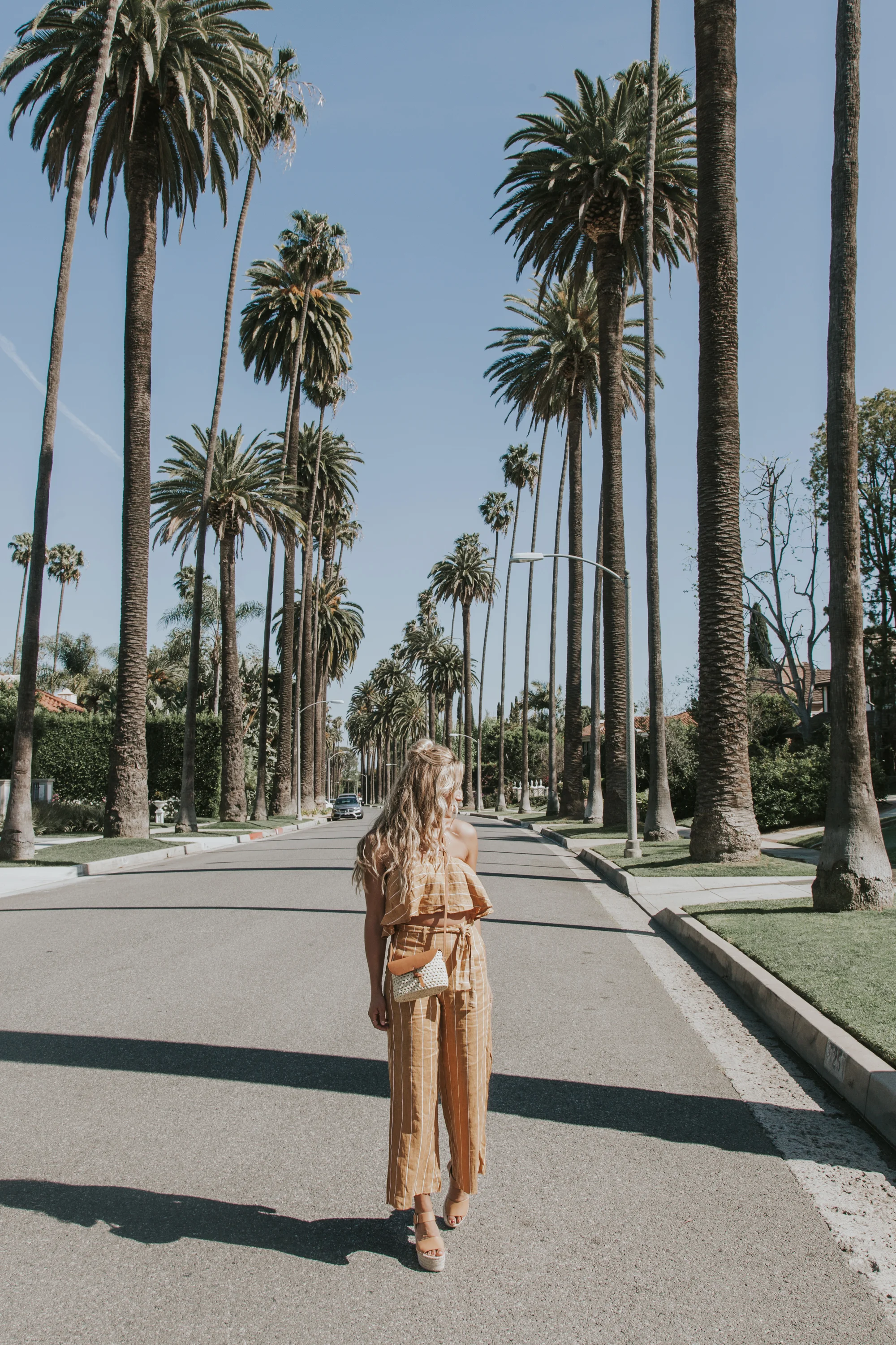 Photos by Paige Owen Soludos Shoes + Bag Faithfull The Brand Top & Pants