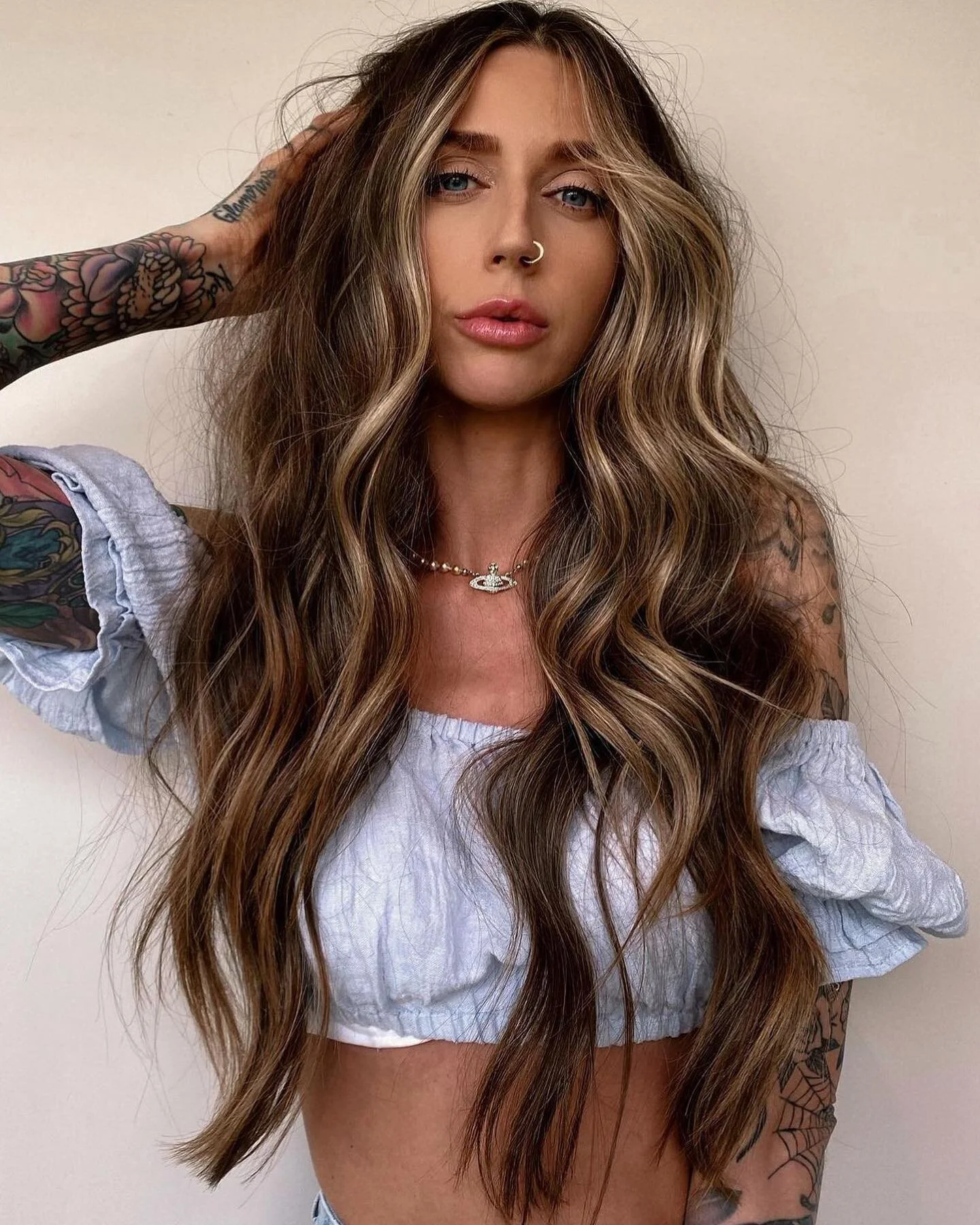 Effortless Waves with the #XOStylingIron ~ we are obsessed! @theskywasviolet @chrisweberhair @vanillaloft