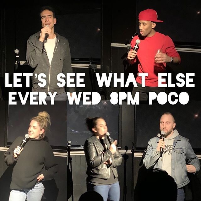 Hot hot hot one!! Thank you to our amazing comics and audience!! See you next Wednesday for another hot #letsseewhatelse