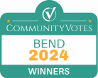 Bend 2024 community votes winners badge