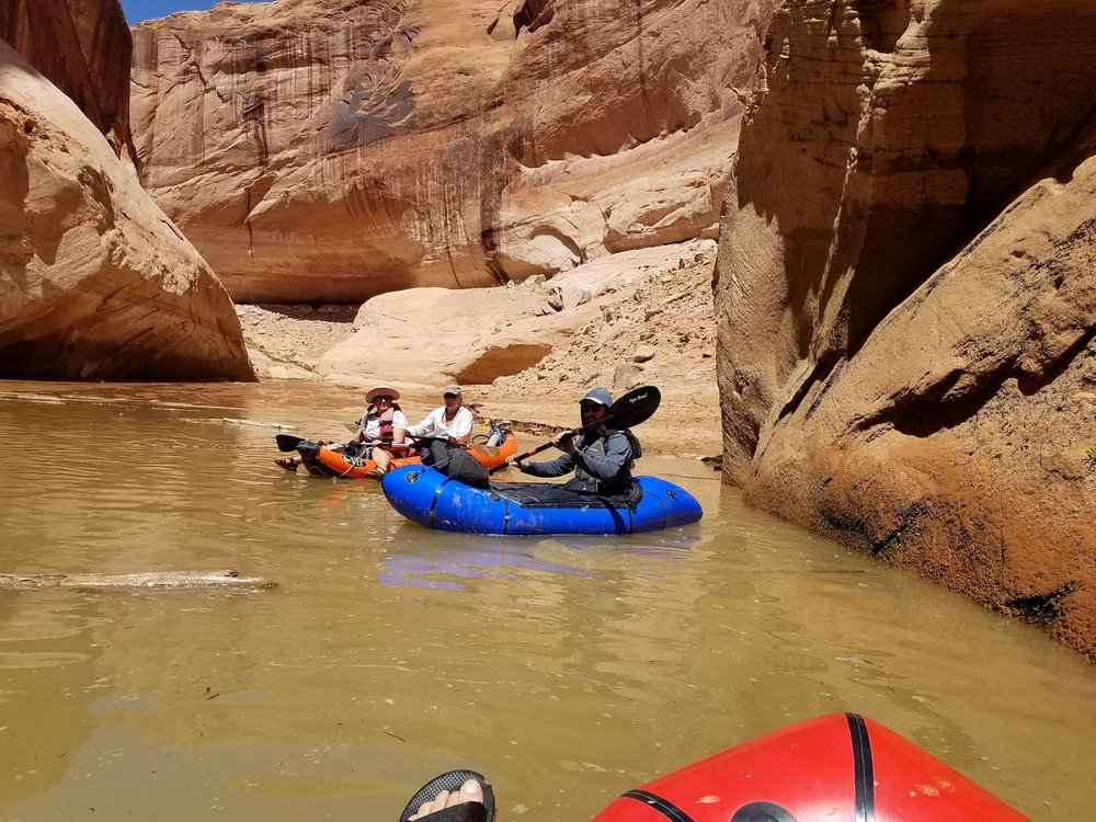  Packrafting out of the 50-mile delta 